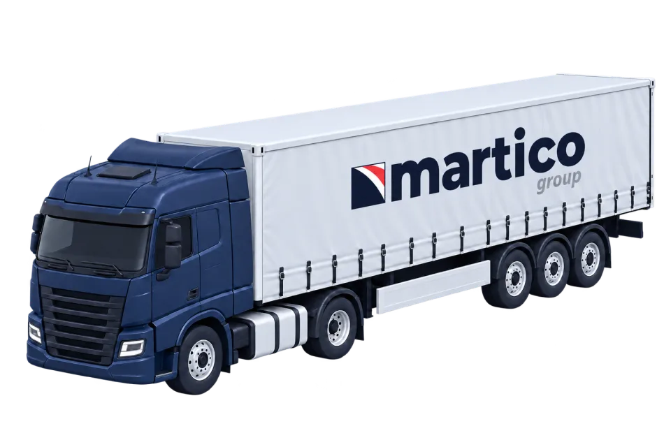 Camion cu prelată laterală
