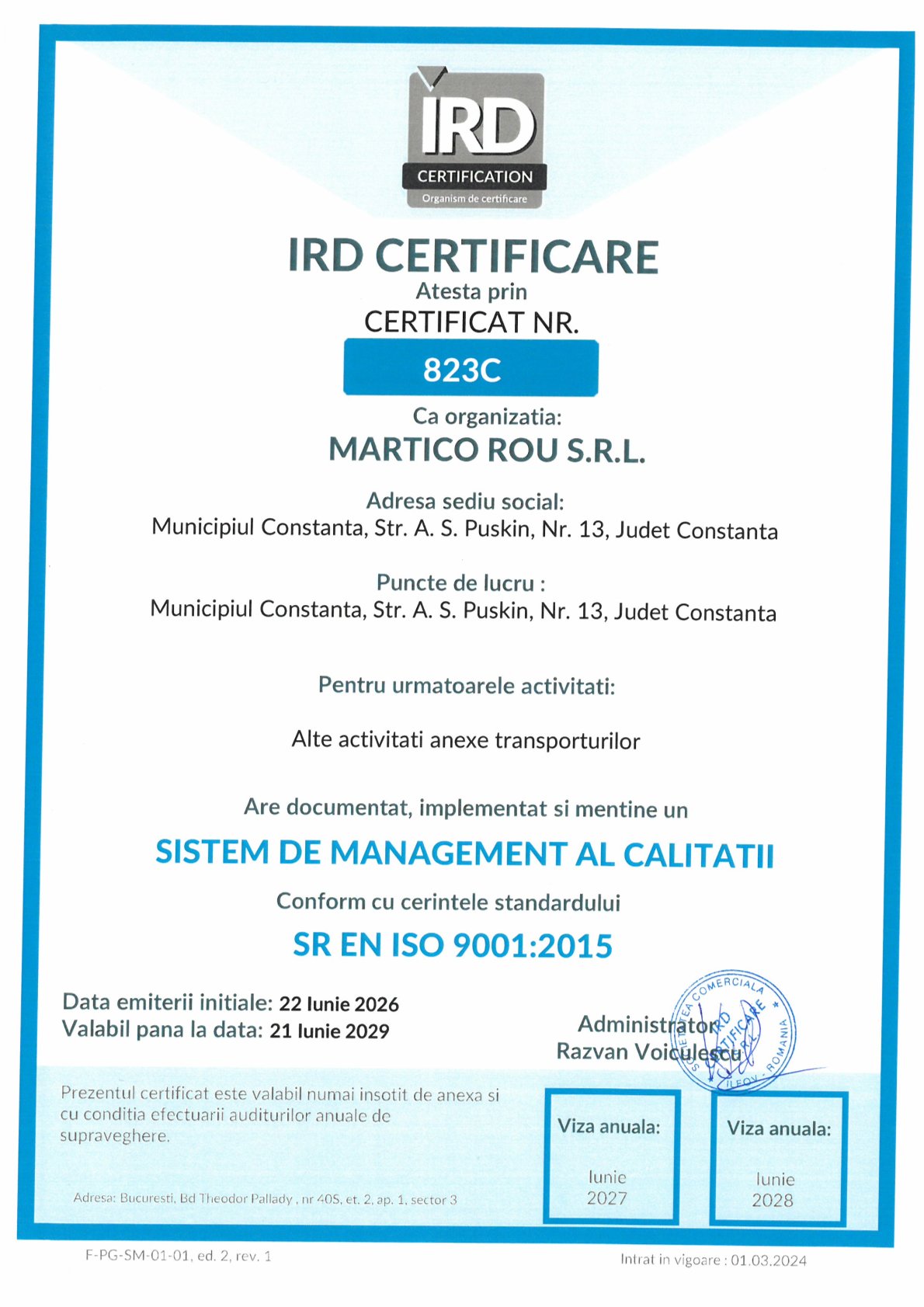 Certificate 2026 11